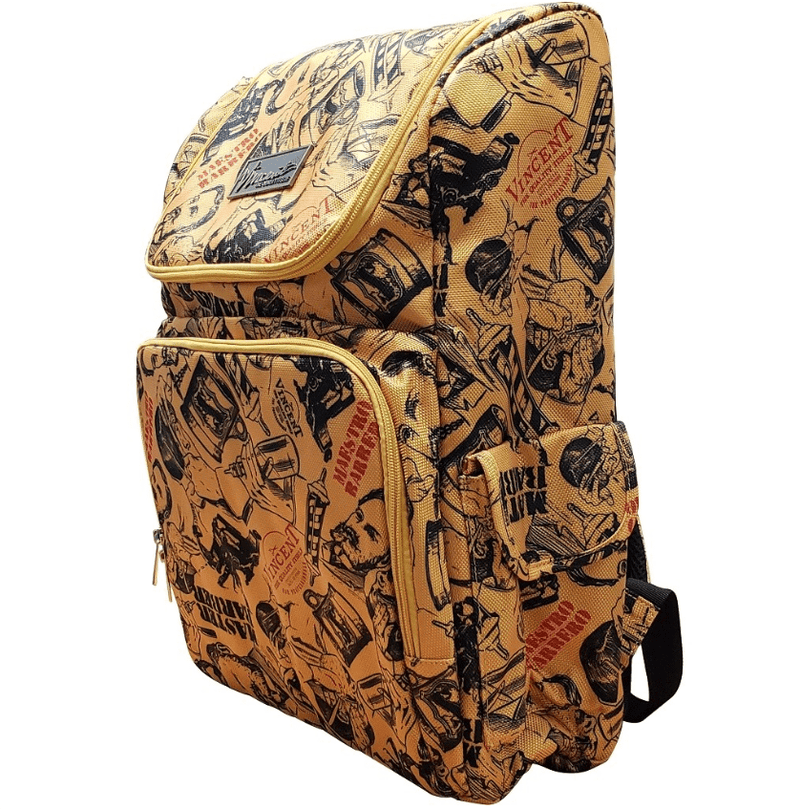 Vincent-Yanaki Backpack Vincent Barber Backpack - Vintage Gold #VT10300