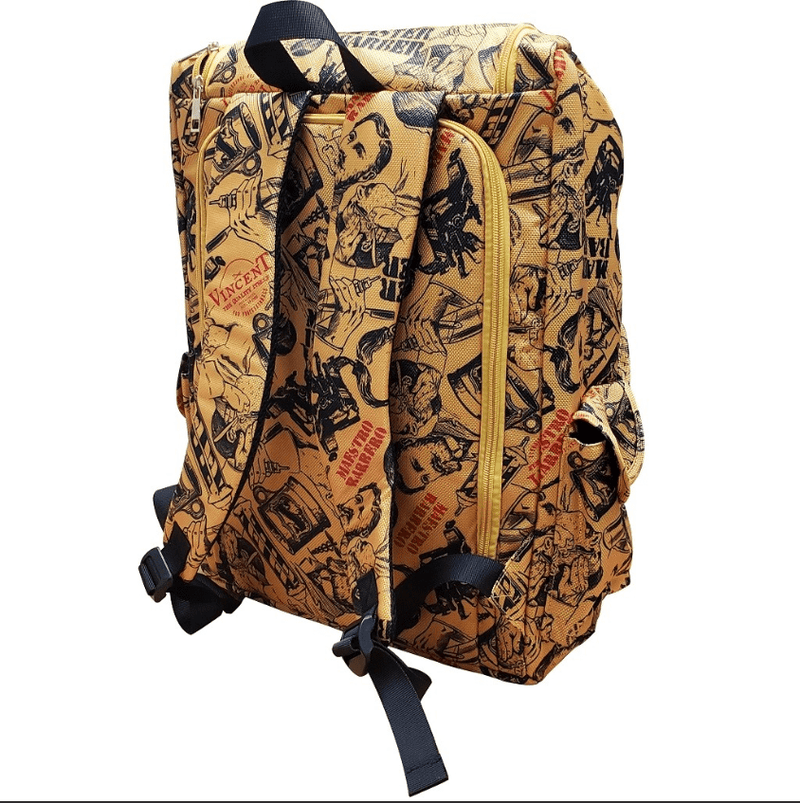 Vincent-Yanaki Backpack Vincent Barber Backpack - Vintage Gold #VT10300
