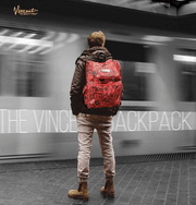 Vincent-Yanaki Backpack Vincent Barber Backpack - Vintage Red #VT10301