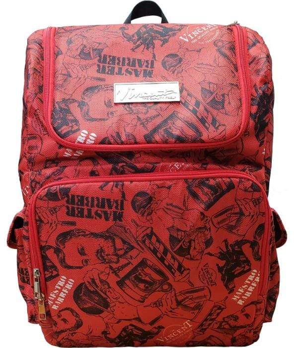 Vincent-Yanaki Backpack Vincent Barber Backpack - Vintage Red #VT10301