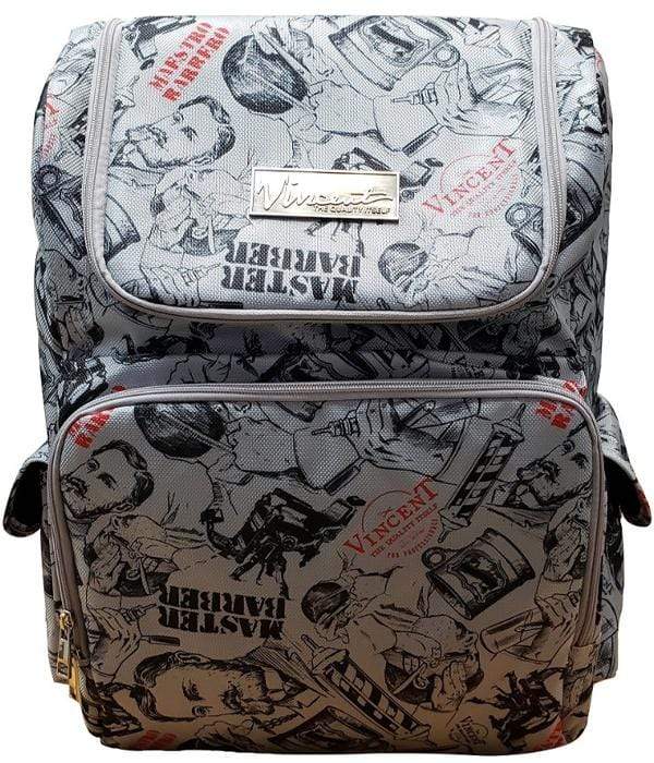 Vincent-Yanaki Backpack Vincent Barber Backpack - Vintage Silver #VT10302