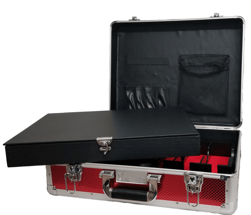 Vincent Barber Master Case Large Red #VT10142-RD — Vip Barber Supply