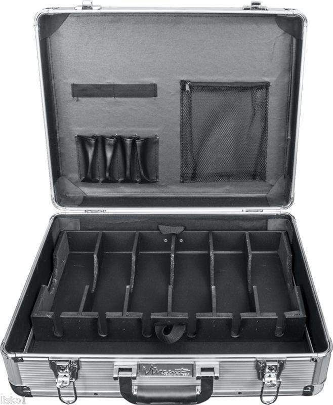 Vincent Barber Master Case Large Silver #VT10142-SV — Vip Barber
