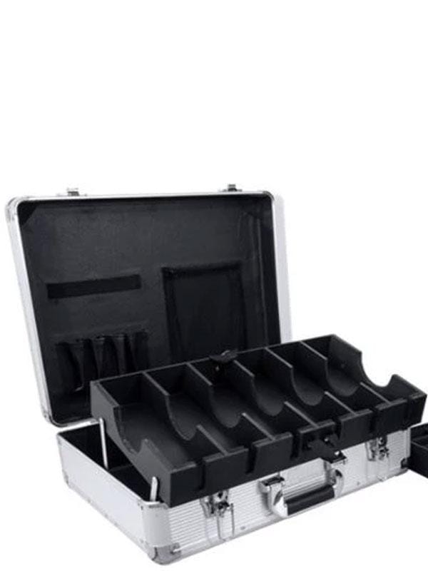 Vincent Barber Master Case Large Silver #VT10142-SV — Vip Barber