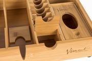 Vincent-Yanaki Barber Tray Vincent Bamboo Counter Top Tray Updated Edition