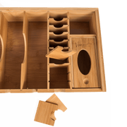 Vincent-Yanaki Barber Tray Vincent Bamboo Counter Top Tray Updated Edition