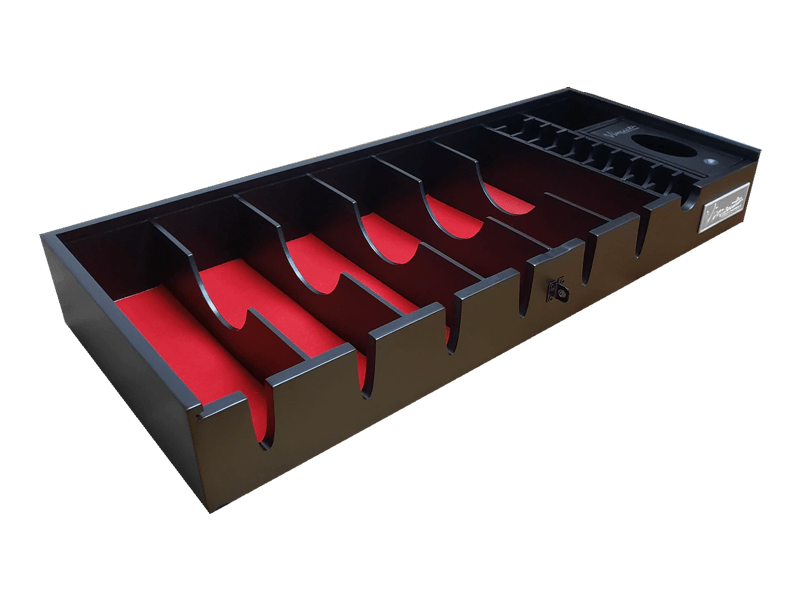 Vincent-Yanaki Barber Tray Vincent Bamboo Counter Tray "Black"