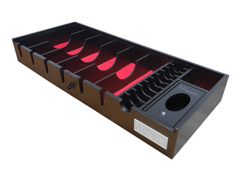 Vincent-Yanaki Barber Tray Vincent Bamboo Counter Tray "Black"