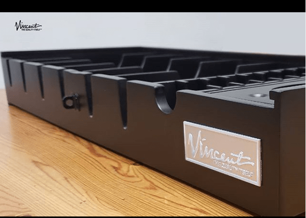 Vincent-Yanaki Barber Tray Vincent Bamboo Counter Tray "Black"