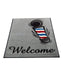 VIP BARBER SUPPLY Floor Mat Welcome Floor Mat - Barber Pole Design