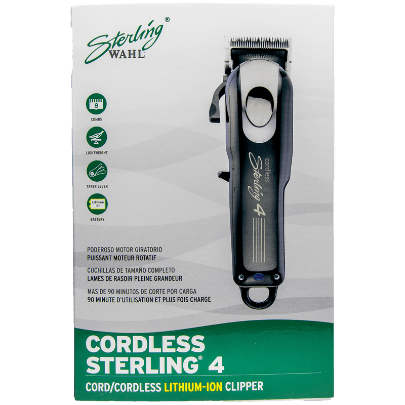 Wahl Clipper Wahl Cordless Sterling 4 Lithium-Ion Clipper (Dual Voltage)