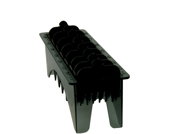 Wahl Clipper Guides Wahl 8 Pack Cutting Guides Black