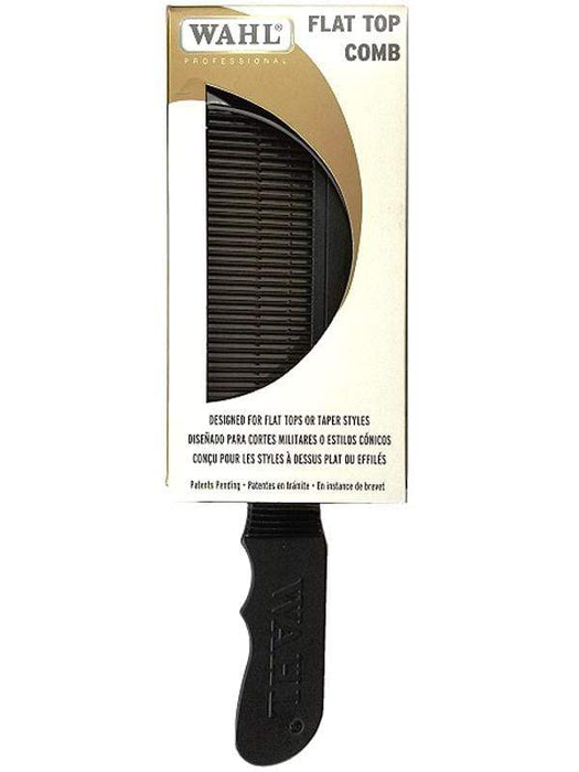 Wahl Comb Wahl Flat Top Comb Black- Premium #3329