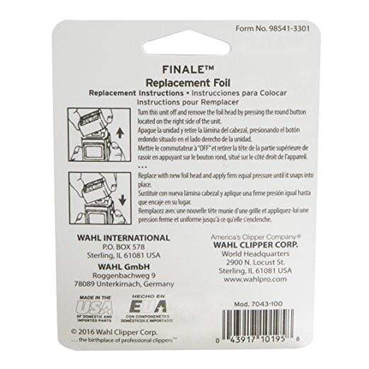 Wahl Replacement Foil Wahl Professional 5-Star Series Finale Shave Replacement Foil #7043-100
