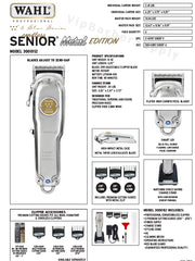 Wahl Cordless Senior Metal Clipper