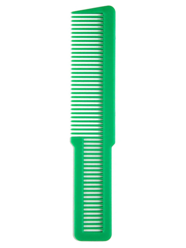 Flat Top Clipper Comb Green Color