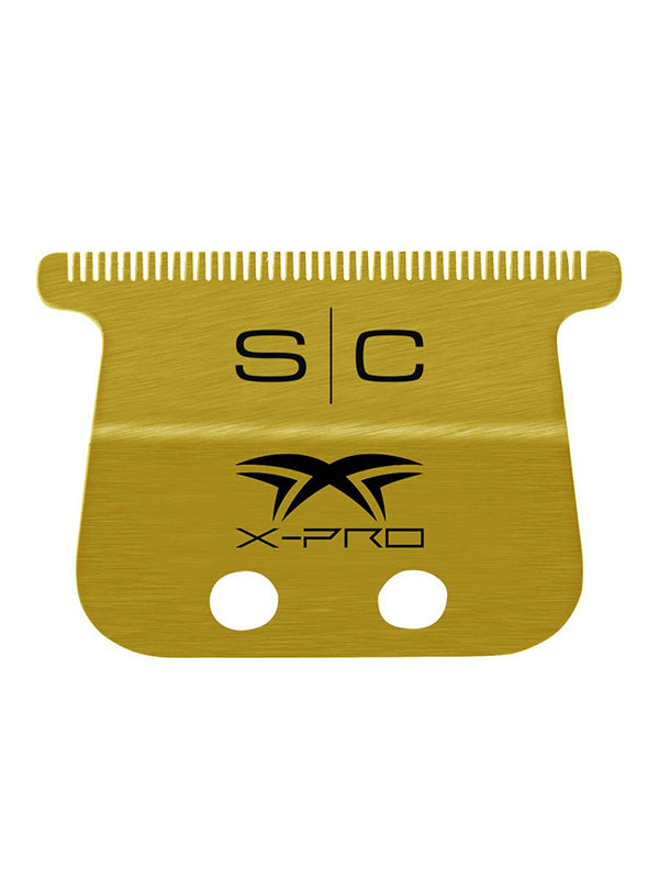 StyleCraft Fixed Gold X-Pro Wide Trimmer Blade with DLC Deep Tooth Cutter